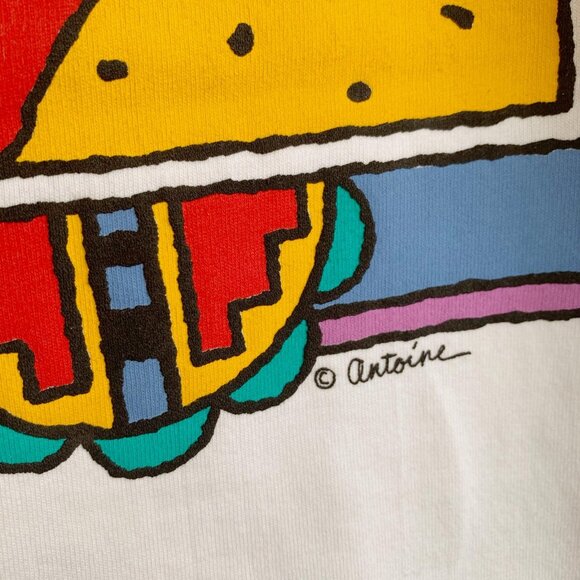 NWOT Vintage 90s Chris Antoine Southwest Chile pepper tunic t-shirt, One Size - Picture 4 of 7